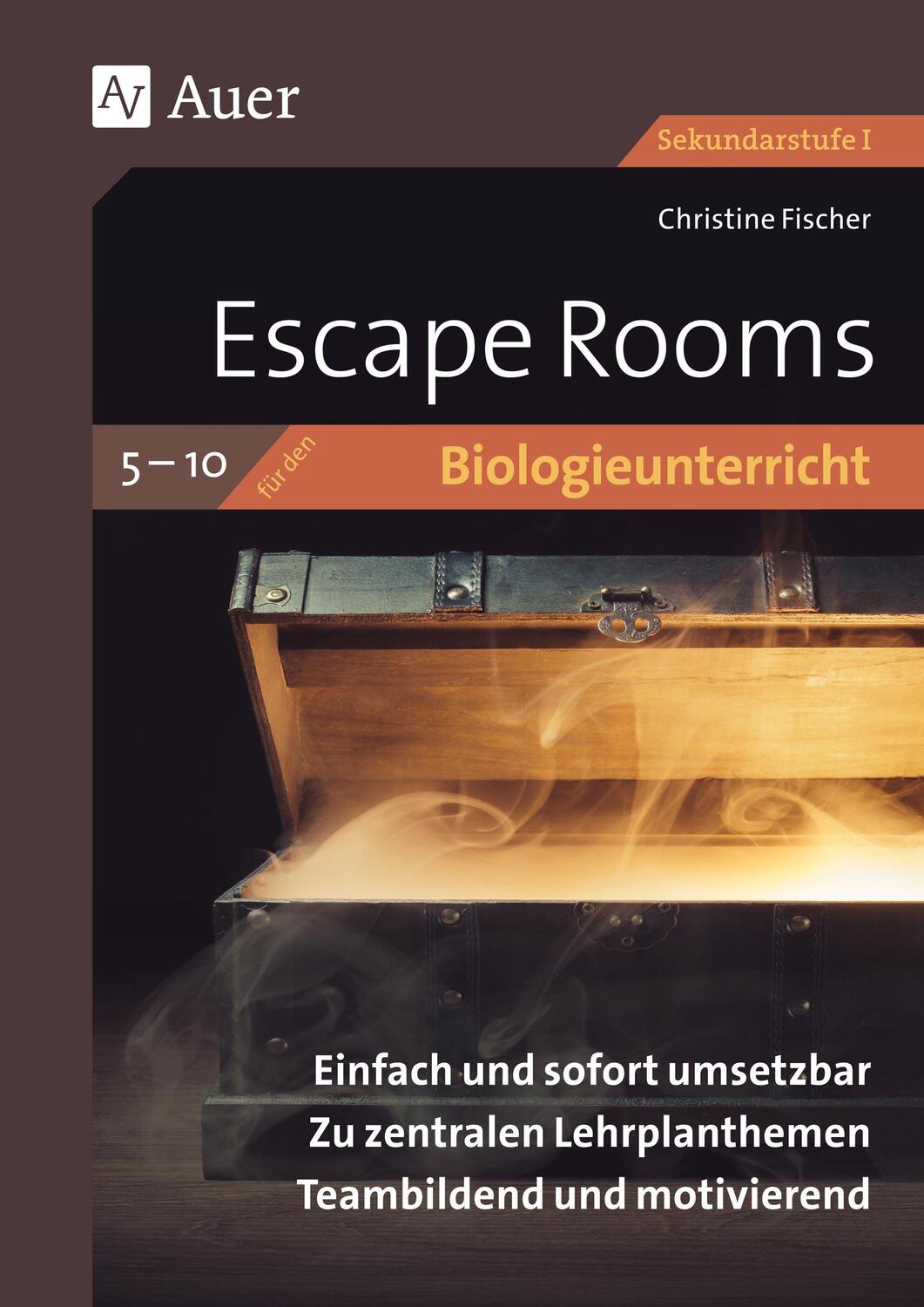 Cover: 9783403086703 | Escape Rooms für den Biologieunterricht 5-10 | Christine Fischer