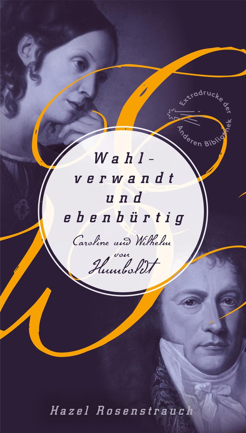Cover: 9783847720171 | Wahlverwandt und ebenbürtig | Hazel Rosenstrauch | Buch | 336 S.