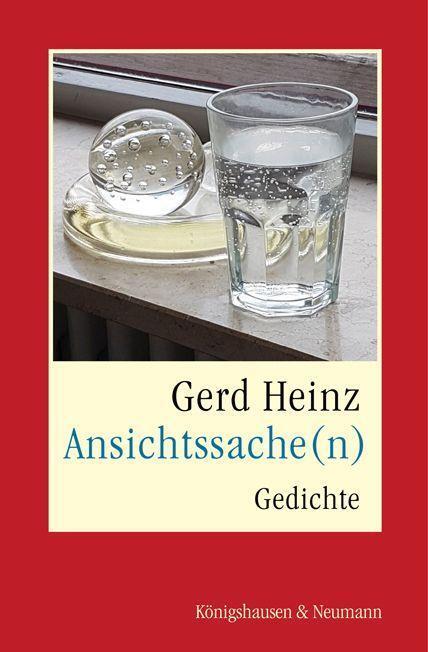 Cover: 9783826084614 | Ansichtssache(n) | Gedichte | Gerd Heinz | Buch | 132 S. | Deutsch