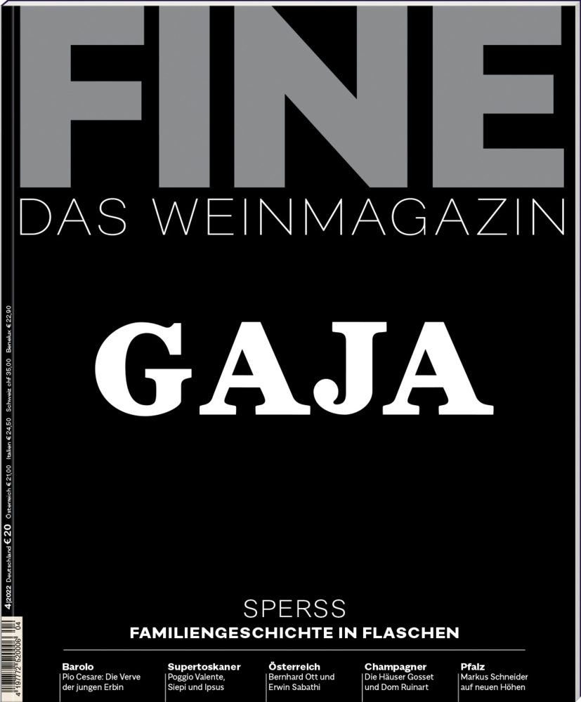 Cover: 9783960331469 | FINE Das Weinmagazin 04/2022 | 59. Ausgabe | Ralf Frenzel | Buch