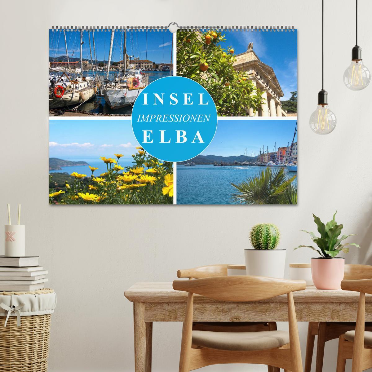 Bild: 9783435207640 | Insel Elba Impressionen (Wandkalender 2025 DIN A2 quer), CALVENDO...