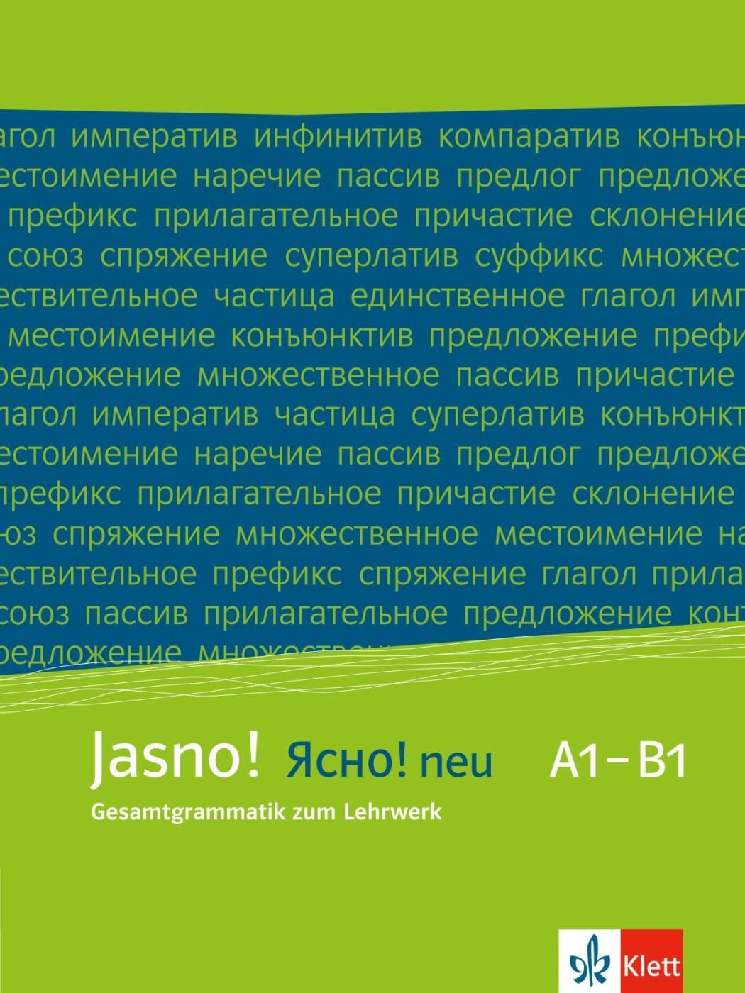 Cover: 9783125276765 | Jasno! neu A1-B1 | Gesamtgrammatik zum Lehrwerk. Grammatik | Buch