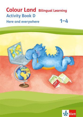 Cover: 9783125872295 | Colour Land - Bilingual Learning. Activity Book D - Here and...
