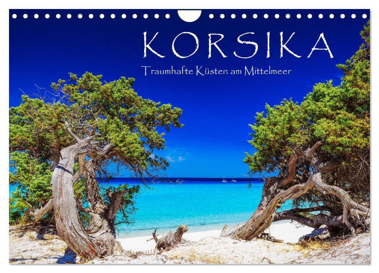 Cover: 9783675751620 | Korsika - Traumhafte Küsten am Mittelmeer (Wandkalender 2024 DIN A4...