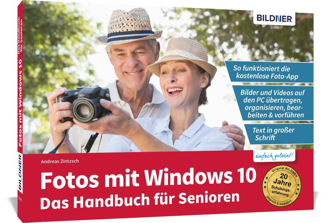 Cover: 9783832803278 | Fotos mit Windows 10 - Das Handbuch für Senioren: Fotos und Videos...