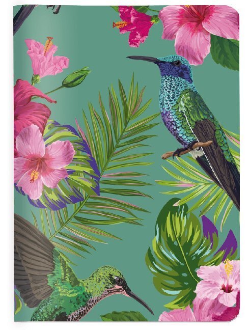 Cover: 4048809024076 | Heft A6 kariert, Flower Bird | 2020 | CEDON MuseumsShops