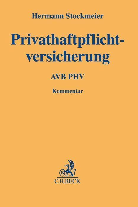 Cover: 9783406676871 | Privathaftpflichtversicherung | Hermann Stockmeier | Buch | XX | 2019