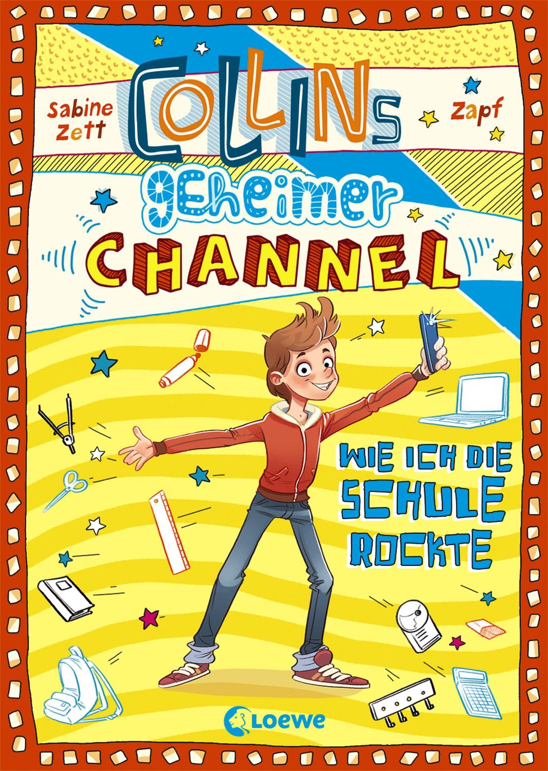 Cover: 9783785588505 | Collins geheimer Channel - Wie ich die Schule rockte | Comic-Roman