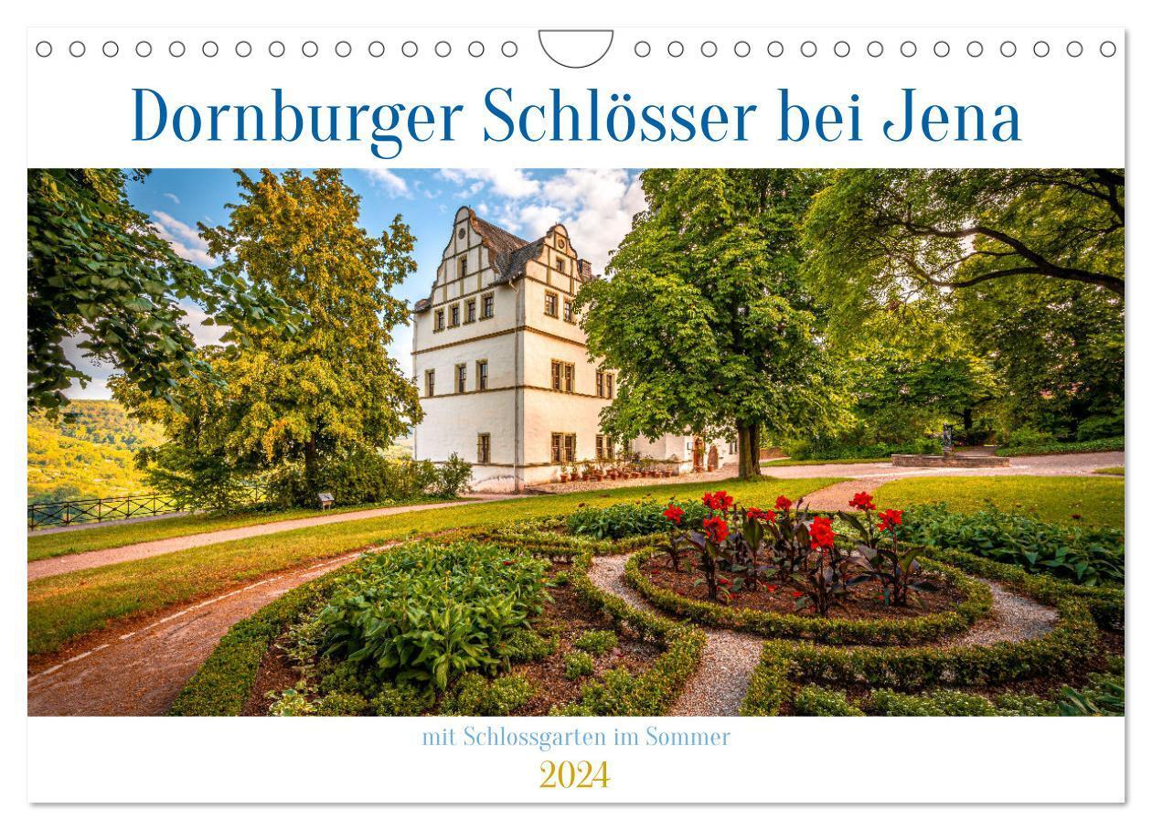 Cover: 9783383685774 | Dornburger Schlösser bei Jena (Wandkalender 2024 DIN A4 quer),...