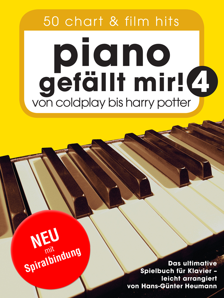 Cover: 9783865438584 | Piano gefällt mir! 50 Chart und Film Hits - Band 4 (Variante...