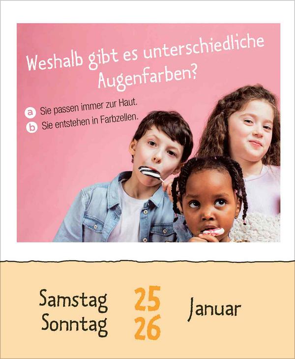 Bild: 9783731877394 | Kinderwissen 2025 | Verlag Korsch | Kalender | 328 S. | Deutsch | 2025