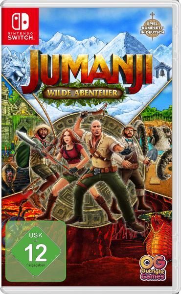 Cover: 5061005351110 | Jumanji: Wilde Abenteuer, 1 Nintendo Switch-Spiel | Stück | Deutsch
