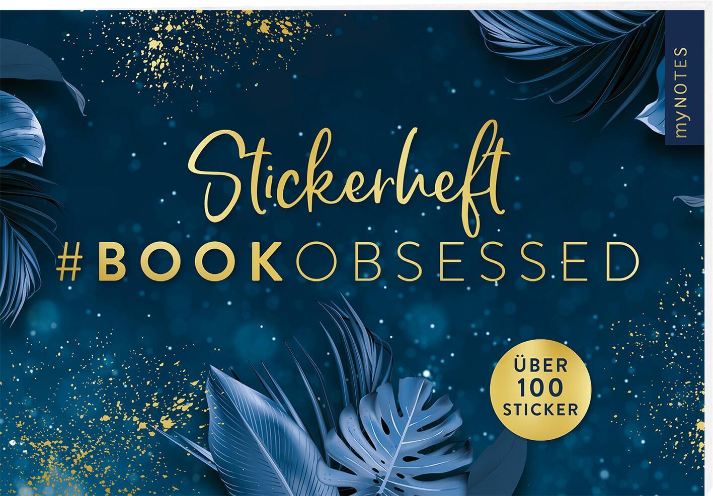 Cover: 4014489134466 | myNOTES Papeterie: Stickerheft Romance | #BOOKOBSESSED | Stück | 16 S.