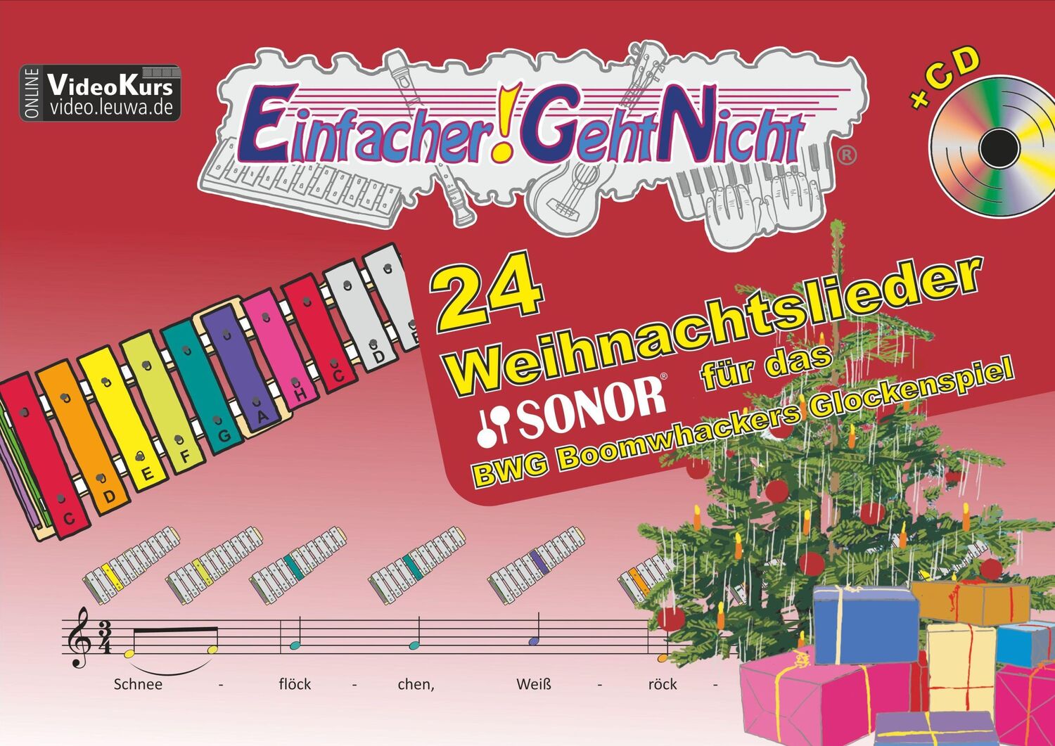 Cover: 9783940533302 | Einfacher!-Geht-Nicht: 24 Weihnachtslieder für das SONOR BWG...