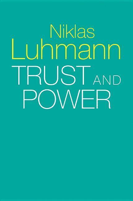 Cover: 9781509519453 | Trust and Power | Niklas Luhmann | Taschenbuch | Englisch | 2017