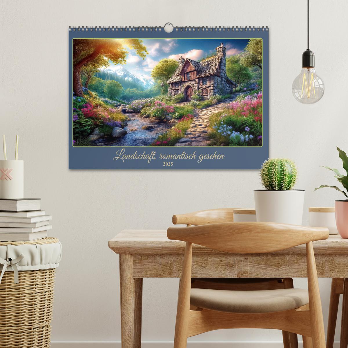 Bild: 9783457168981 | Landschaft romantisch gesehen (Wandkalender 2025 DIN A3 quer),...