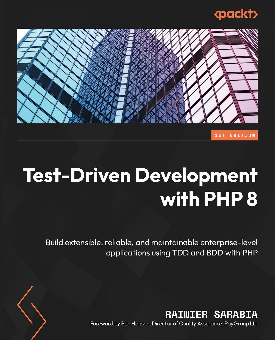 Cover: 9781803230757 | Test-Driven Development with PHP 8 | Rainier Sarabia | Taschenbuch