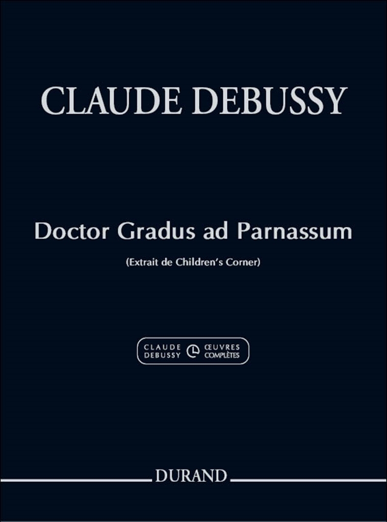 Cover: 9790044080120 | Doctor Gradus Ad Parnassum - Extrait Du | Editions Durand