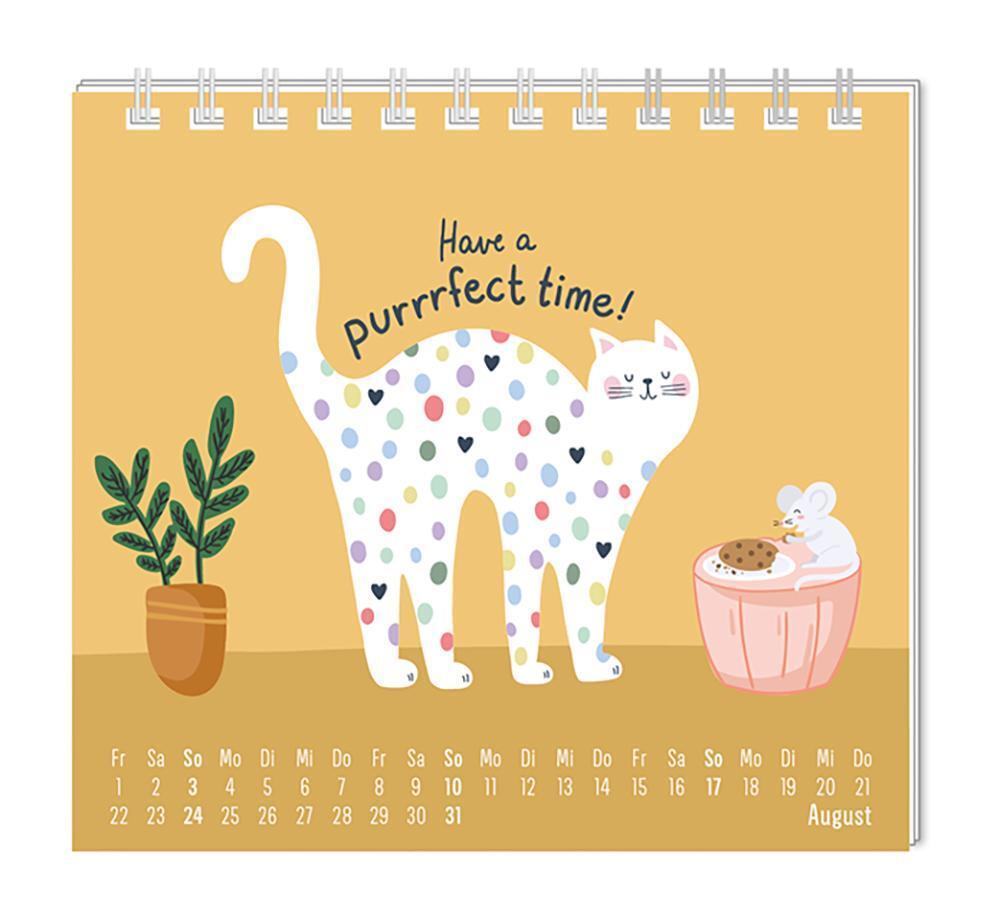 Bild: 9783986361310 | Mini-Kalender 2025 Have a purrrfect time! | Mini-Kalender | Original