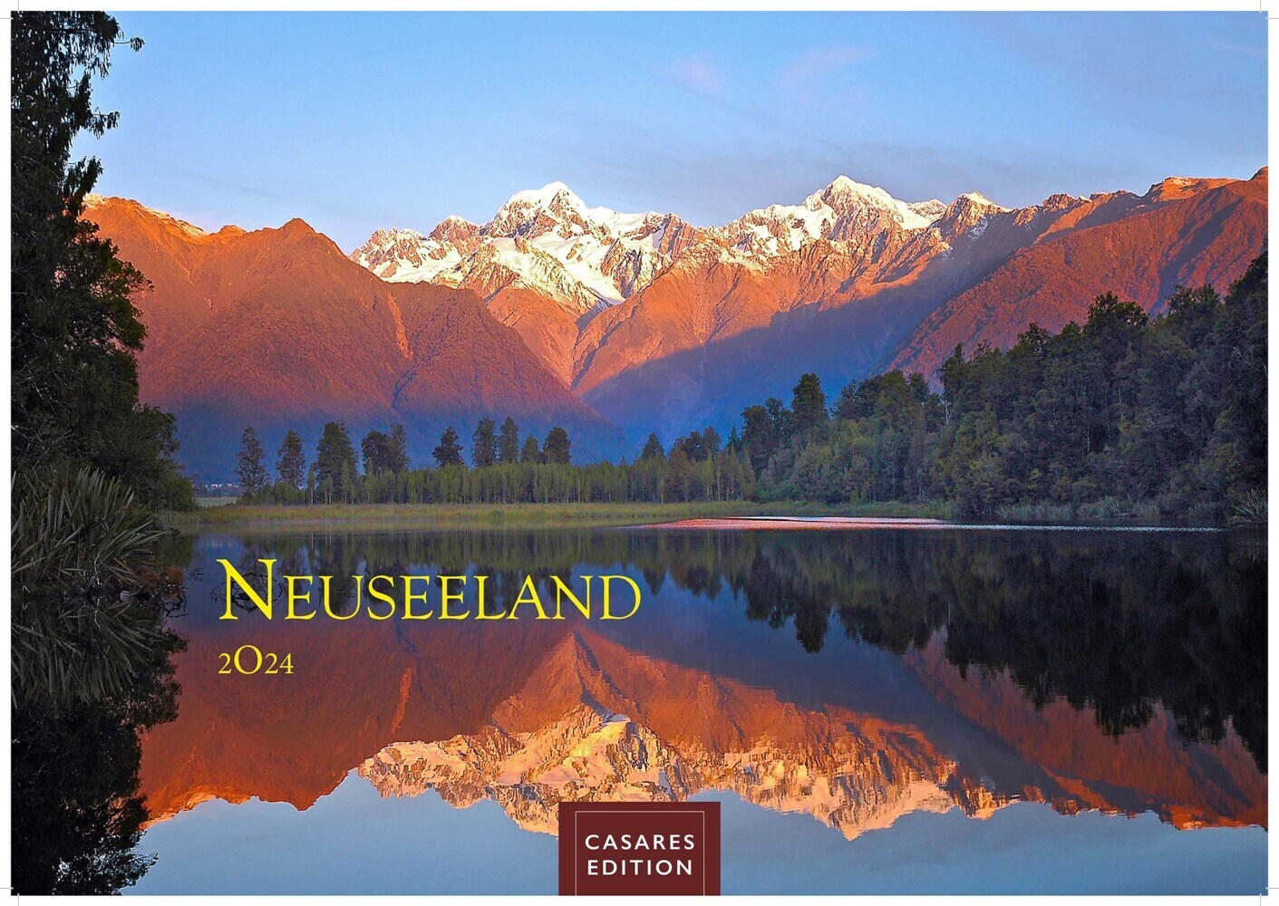 Cover: 9789918621002 | Neuseeland 2024 L 35x50cm | Kalender | 14 S. | Deutsch | 2024