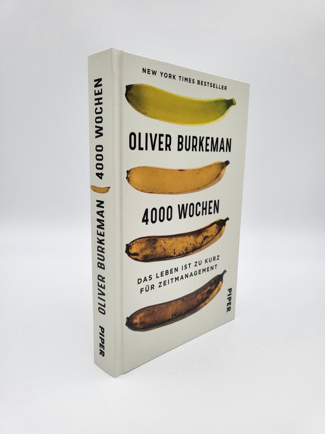 Bild: 9783492058162 | 4000 Wochen | Oliver Burkeman | Buch | 304 S. | Deutsch | 2022