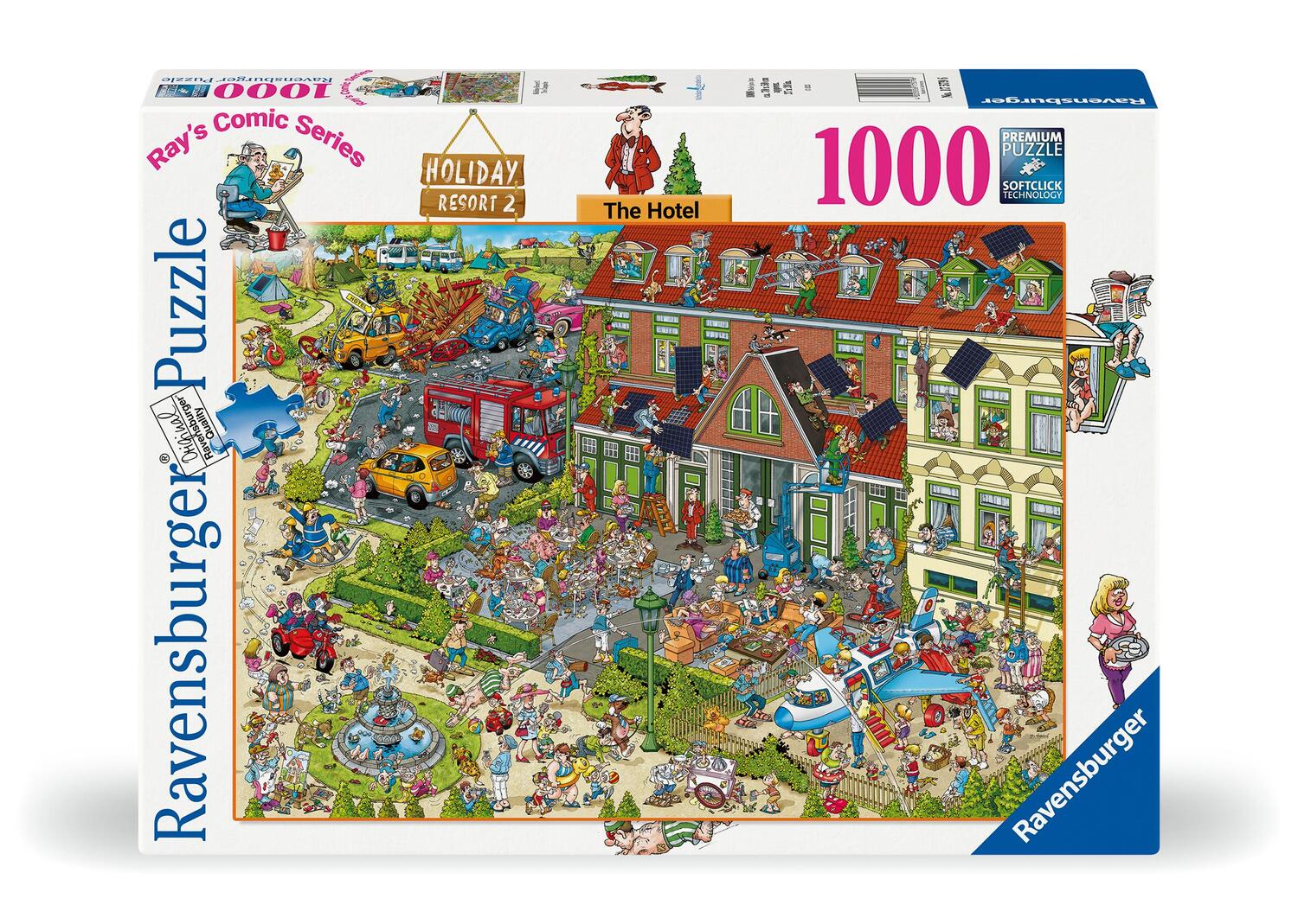 Cover: 4005556175796 | Ravensburger Puzzle - Ray's Comic Series: Holiday Resort 2 - The...
