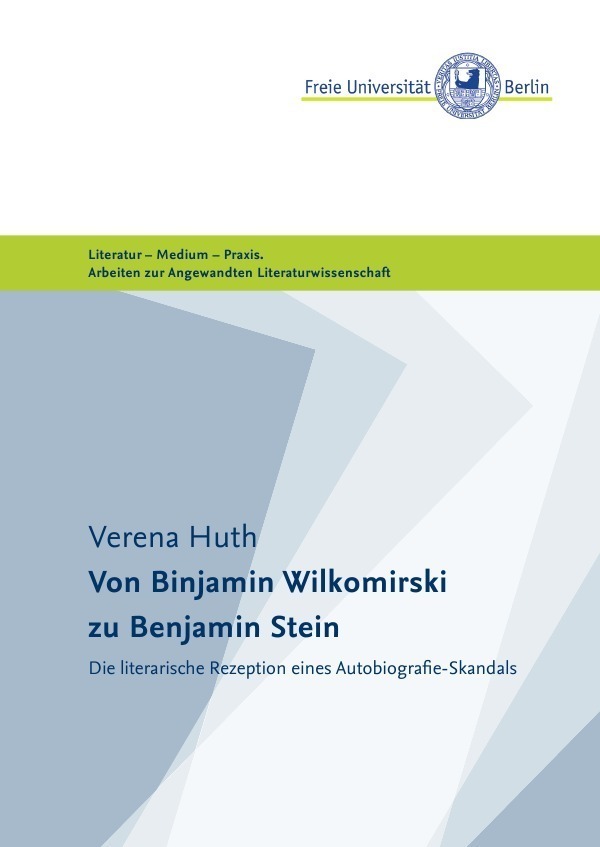 Cover: 9783737527071 | Masterarbeiten der Angewandten Literaturwissenschaft / Von Binjamin...