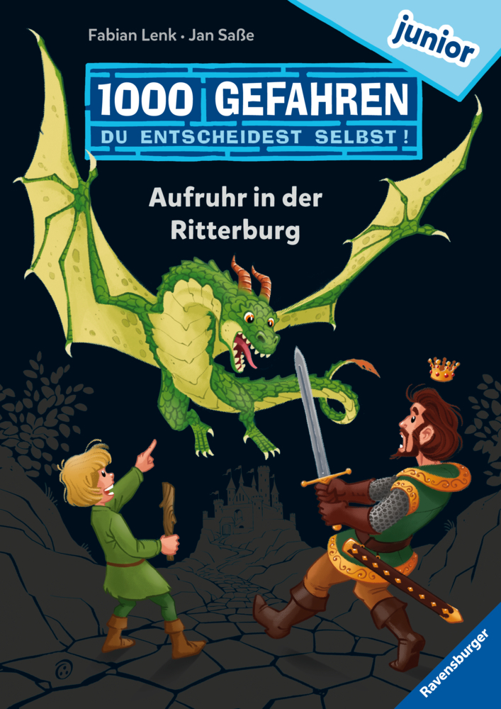 Cover: 9783473460502 | 1000 Gefahren junior - Aufruhr in der Ritterburg (Erstlesebuch mit...
