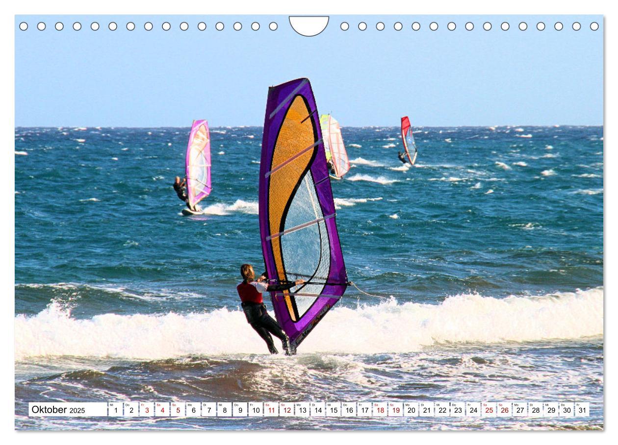 Bild: 9783383924026 | Funsport Windsurfen (Wandkalender 2025 DIN A4 quer), CALVENDO...