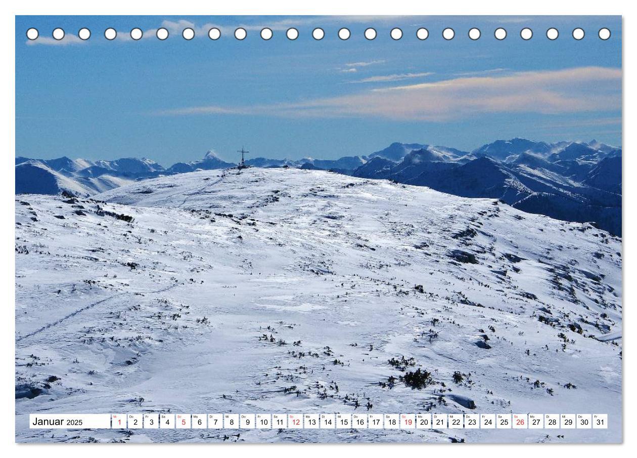 Bild: 9783435493036 | Die Alpen im Herzen von Österreich (Tischkalender 2025 DIN A5...