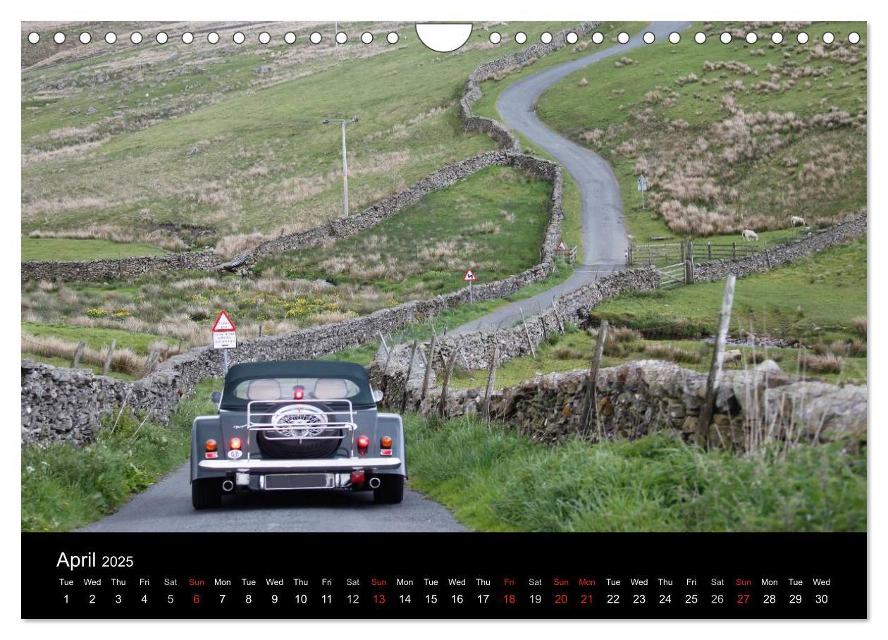 Bild: 9781325953554 | Morgan, the last real sports car (Wall Calendar 2025 DIN A4...