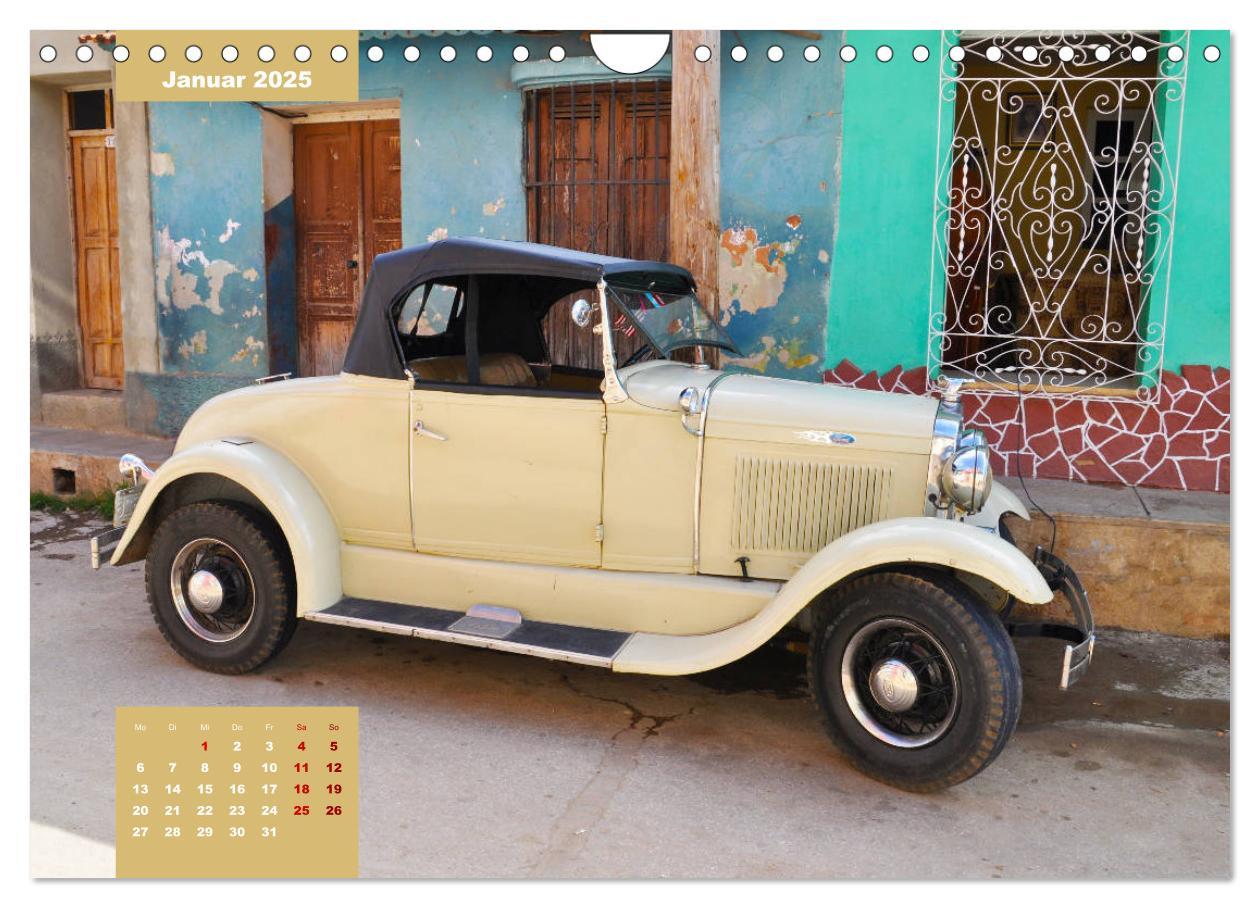 Bild: 9783435116317 | Erlebe mit mir Oldtimer auf Cuba (Wandkalender 2025 DIN A4 quer),...