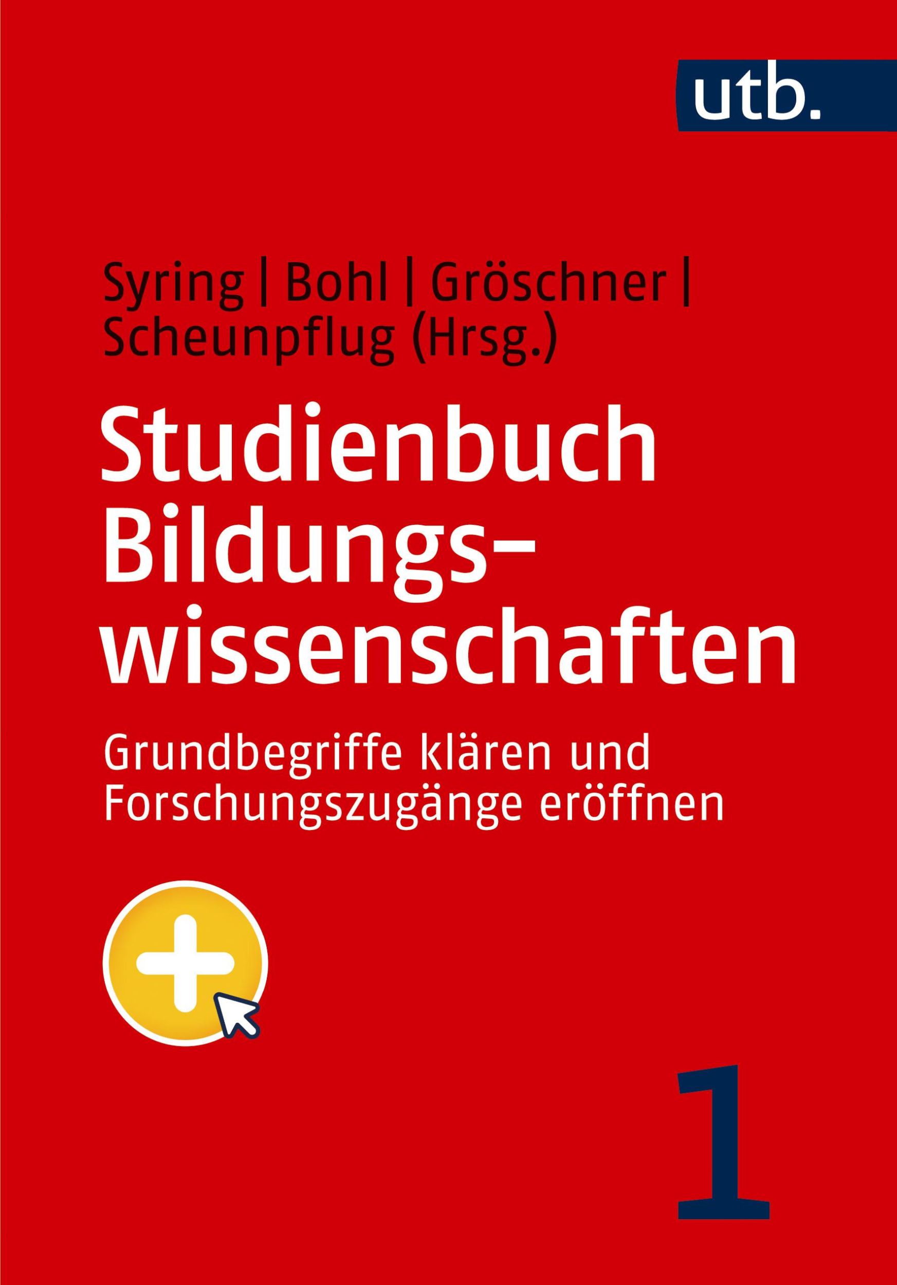 Cover: 9783825262181 | Studienbuch Bildungswissenschaften 1 | Marcus Syring (u. a.) | Buch