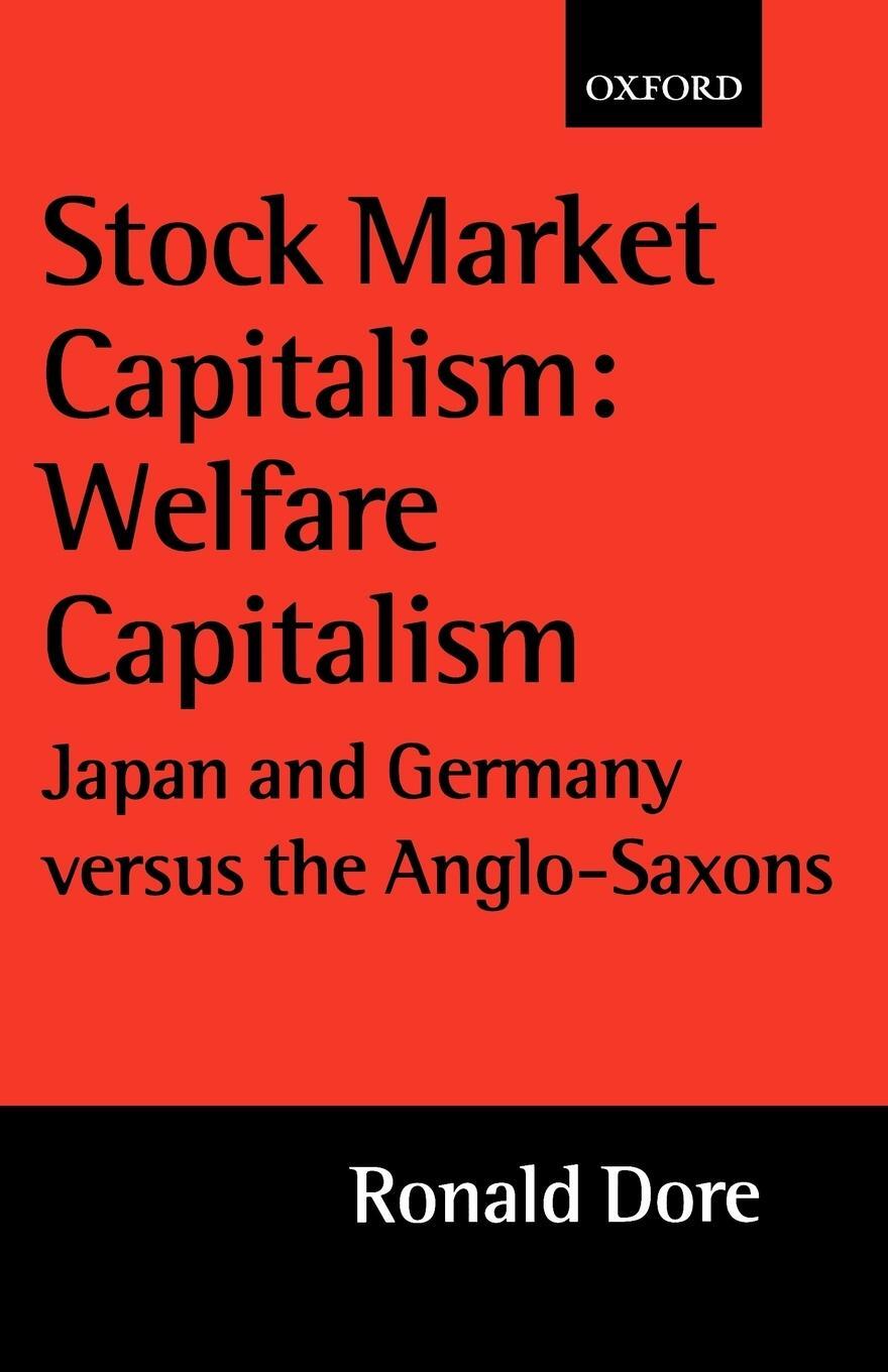 Cover: 9780199240616 | Stock Market Capitalism | Ronald Philip Dore (u. a.) | Taschenbuch