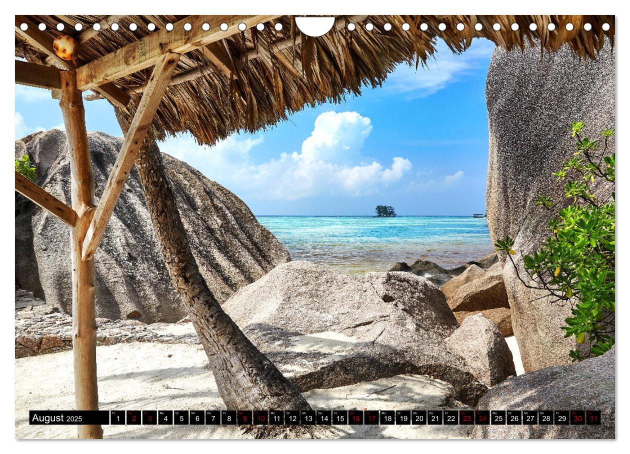 Bild: 9783435299508 | Seychellen Paradies 2025 (Wandkalender 2025 DIN A4 quer), CALVENDO...