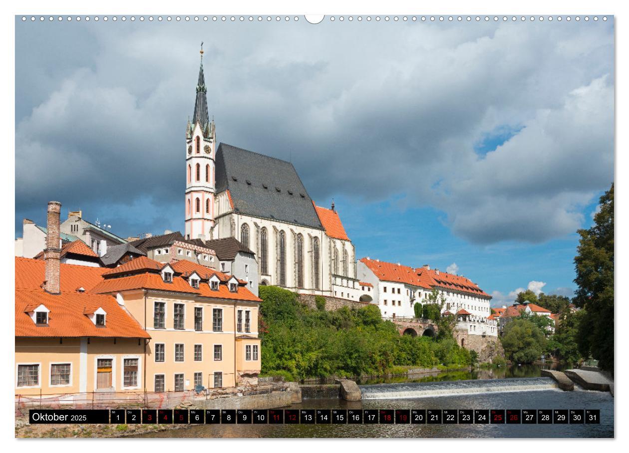 Bild: 9783383988202 | Ceský Krumlov - Böhmisch Krumau (hochwertiger Premium Wandkalender...