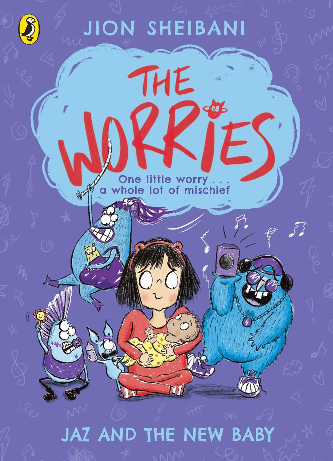 Cover: 9780241438633 | The Worries: Jaz and the New Baby | Jion Sheibani | Taschenbuch | 2021