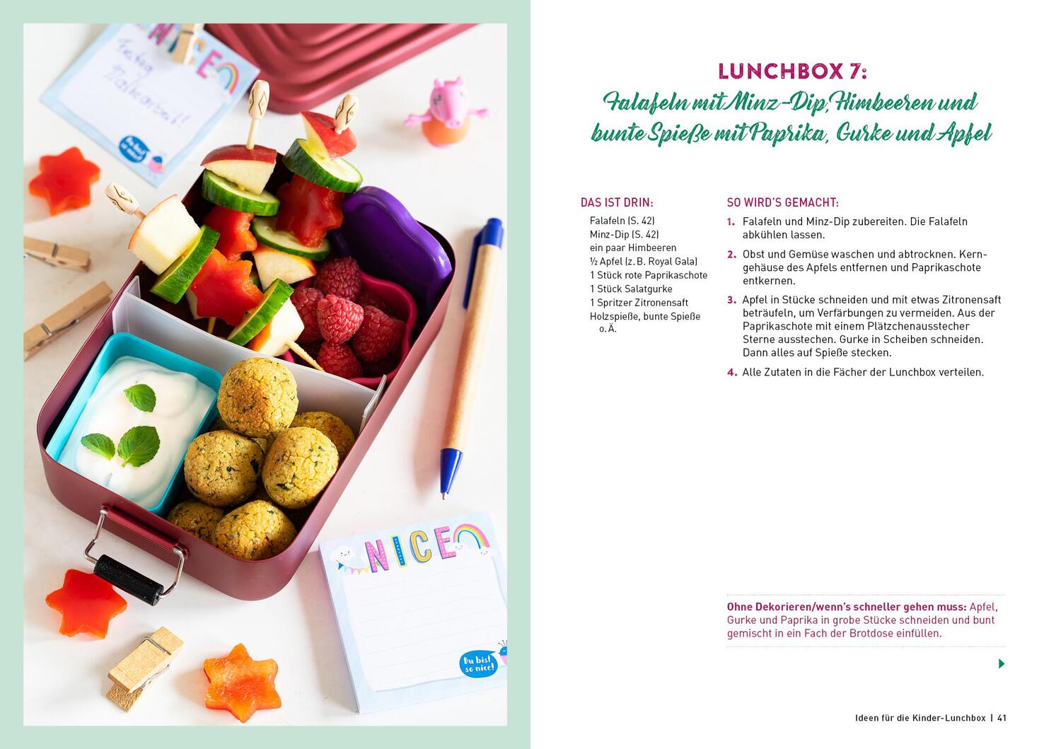 Bild: 9783742322425 | Lunchbox für Kinder | Veronika Pichl | Taschenbuch | Deutsch | 2022