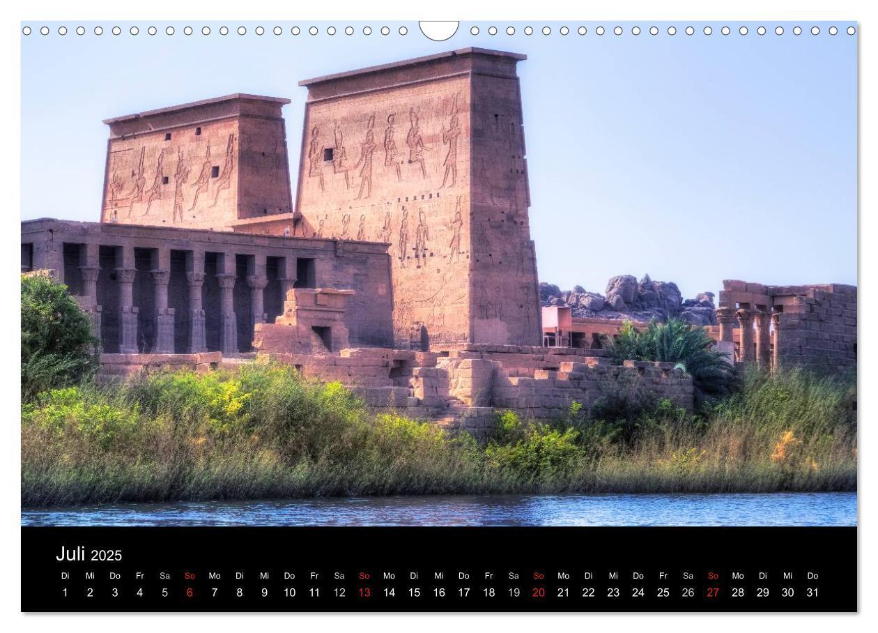 Bild: 9783435576074 | Ägypten (Wandkalender 2025 DIN A3 quer), CALVENDO Monatskalender