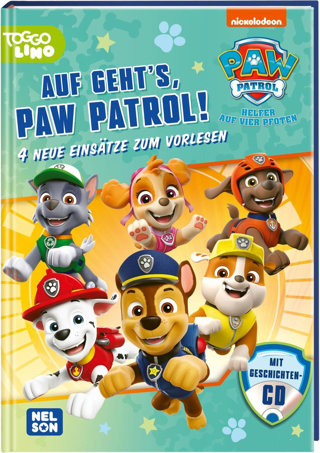 Cover: 9783845122489 | PAW Patrol Geschichtenbuch: Auf geht's PAW Patrol! | Buch | PAW Patrol