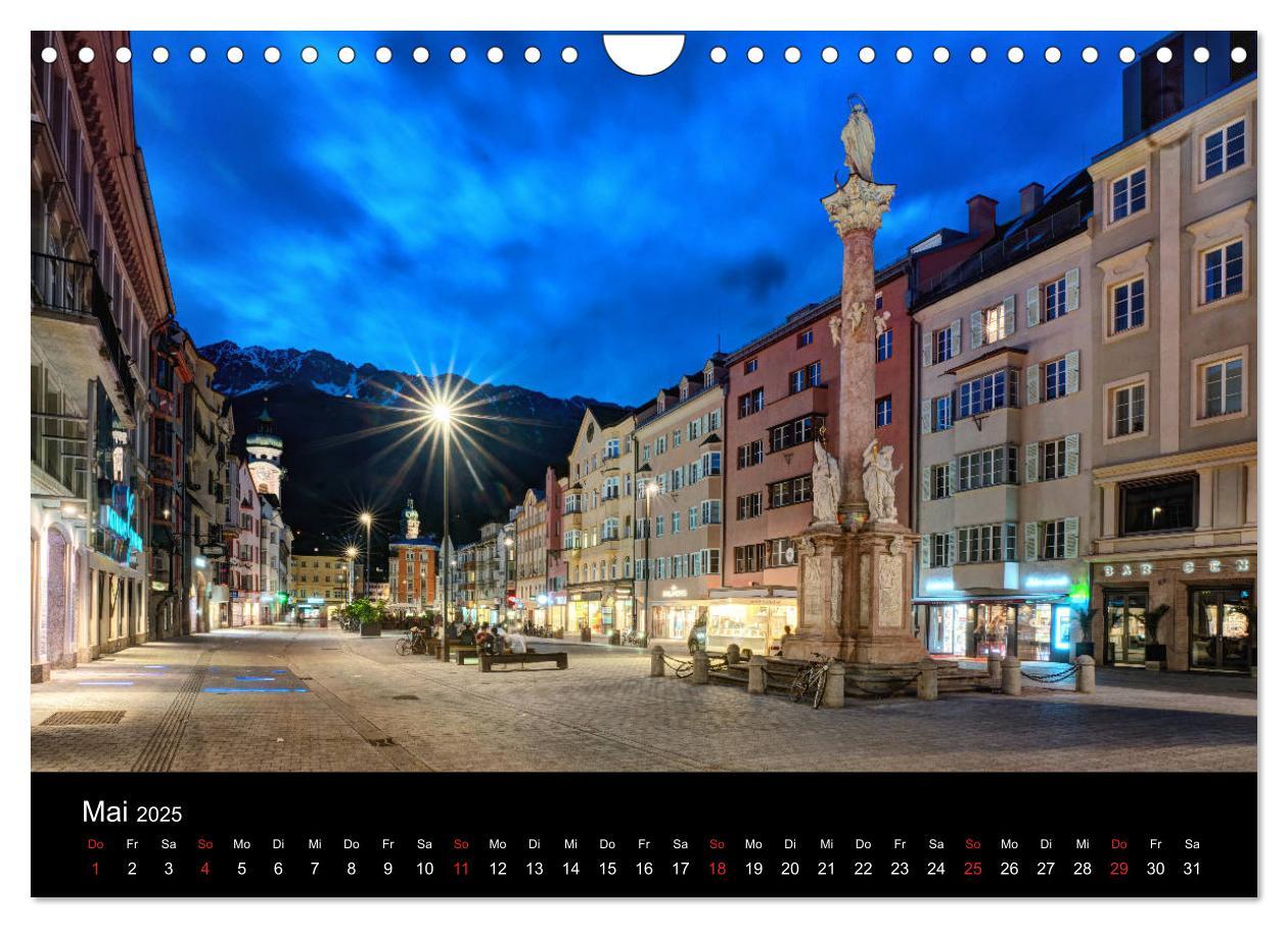 Bild: 9783435277384 | Innsbruck - Capital of the Alps (Wandkalender 2025 DIN A4 quer),...