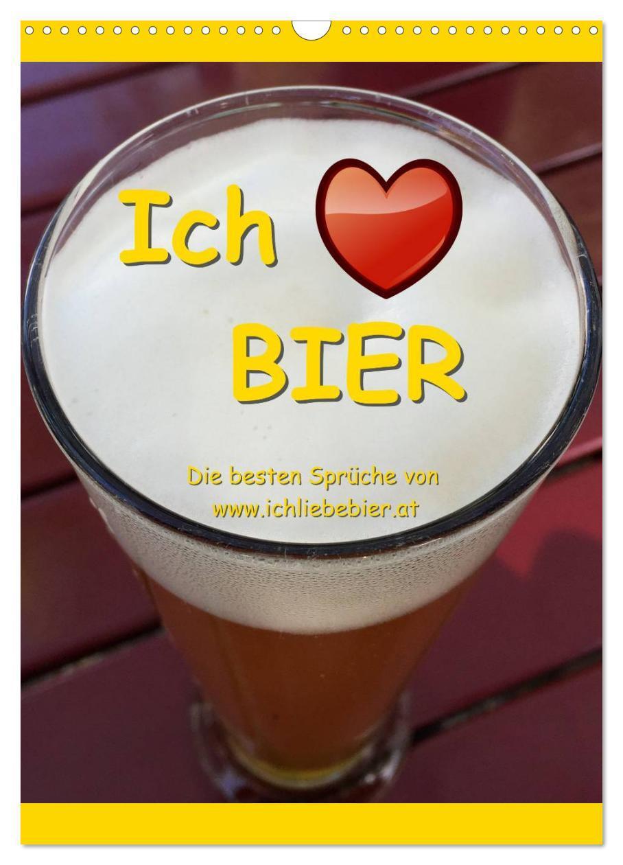 Cover: 9783383289446 | Ich liebe Bier (Wandkalender 2024 DIN A3 hoch), CALVENDO...