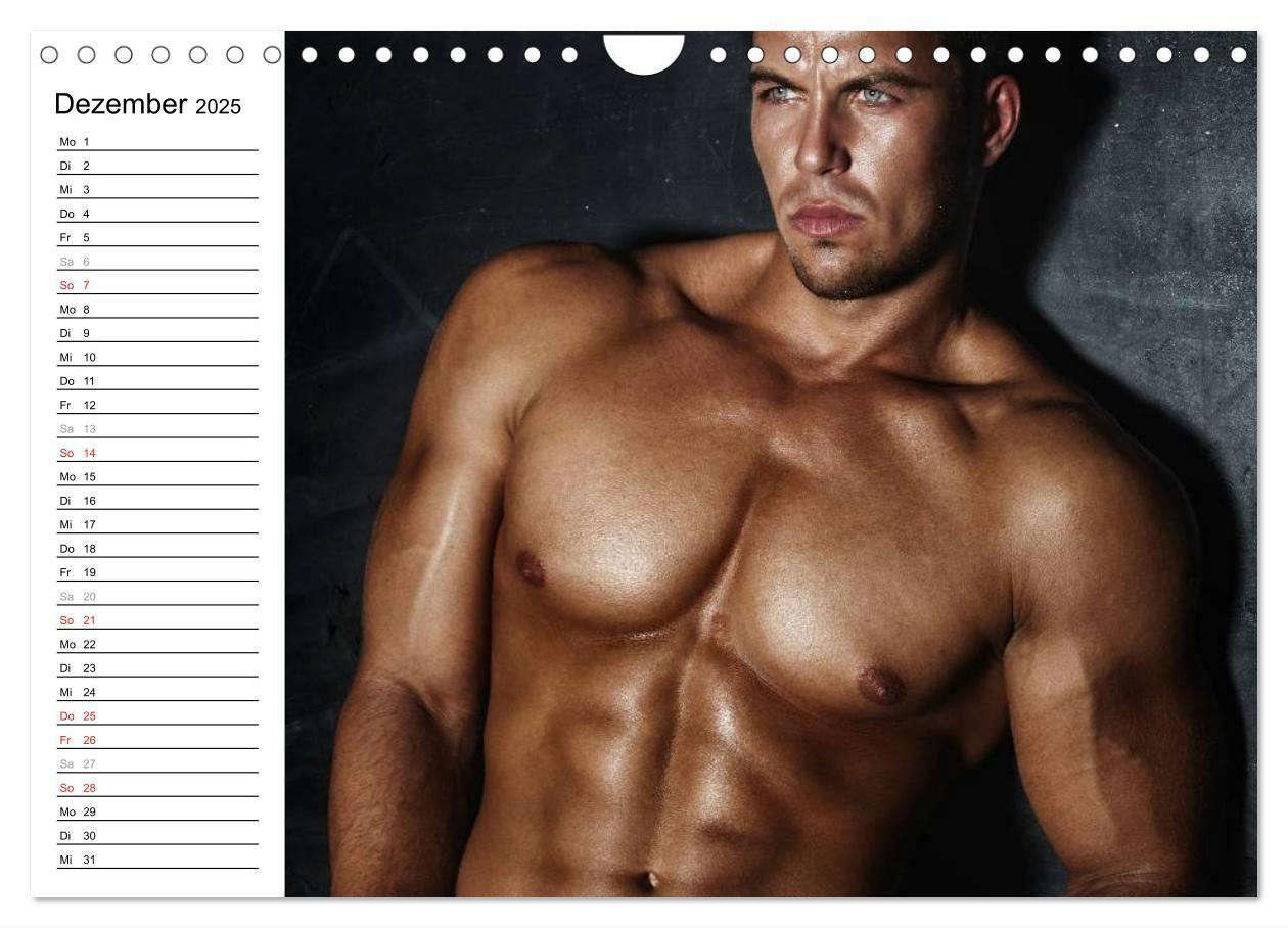 Bild: 9783435699414 | Männer - Maskuline Ästhetik (Wandkalender 2025 DIN A4 quer),...