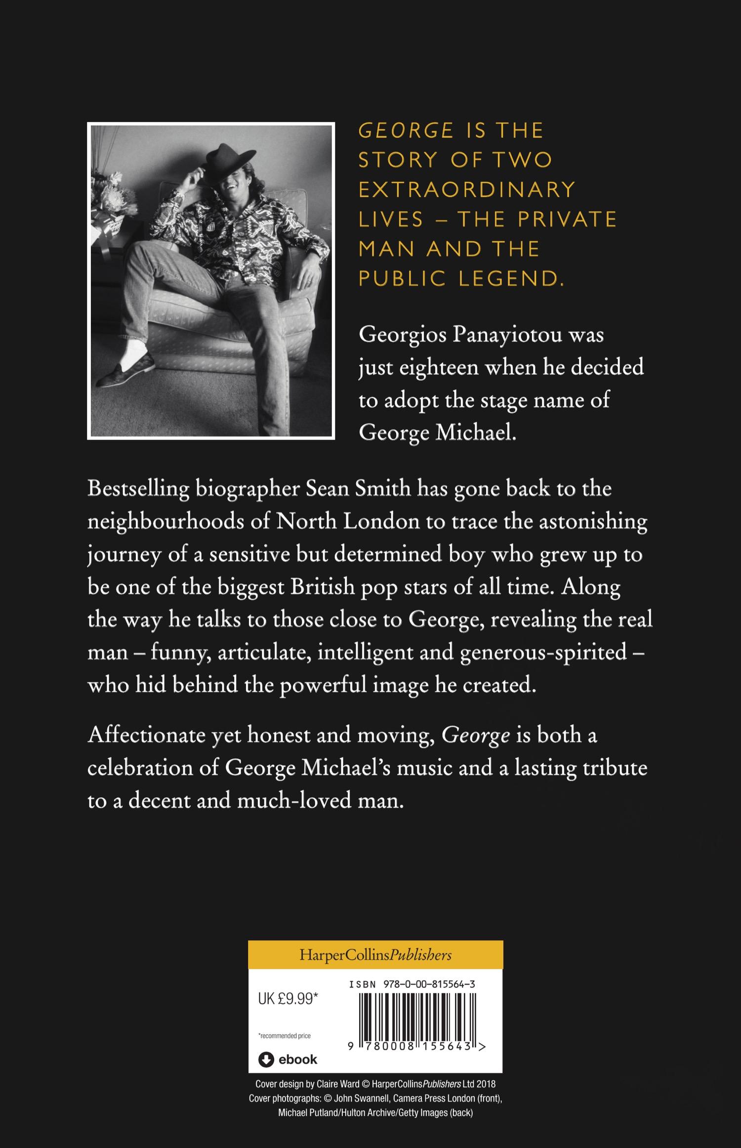 Rückseite: 9780008155643 | George | A Memory of George Michael | Sean Smith | Taschenbuch | 2018