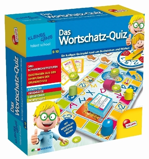 Cover: 8008324066650 | Kleines Genie Talent School - Das Wortschatz-Quiz | Spiel | 2021