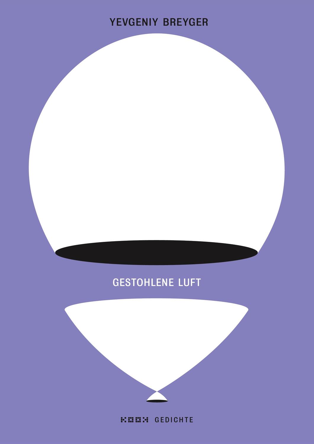 Cover: 9783948336080 | Gestohlene Luft | Gedichte | Yevgeniy Breyger | Buch | Reihe Lyrik