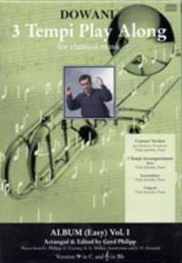 Cover: 632977090014 | Album Vol. I for Trombone and Piano | Dowani 3 Tempi Play Along