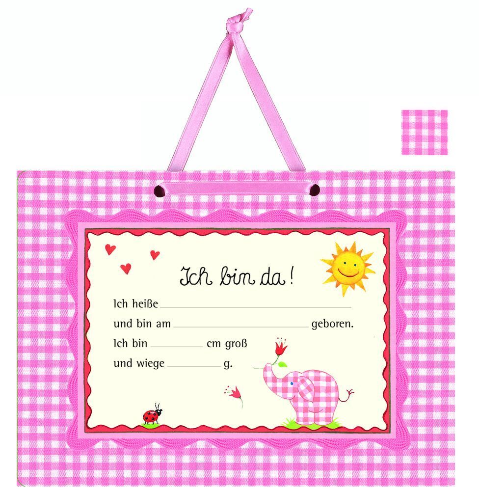 Bild: 9783815732649 | Baby-Schatzkästchen "Willkommen!" (rosa) | Aufbewahrungsbox | 1 S.