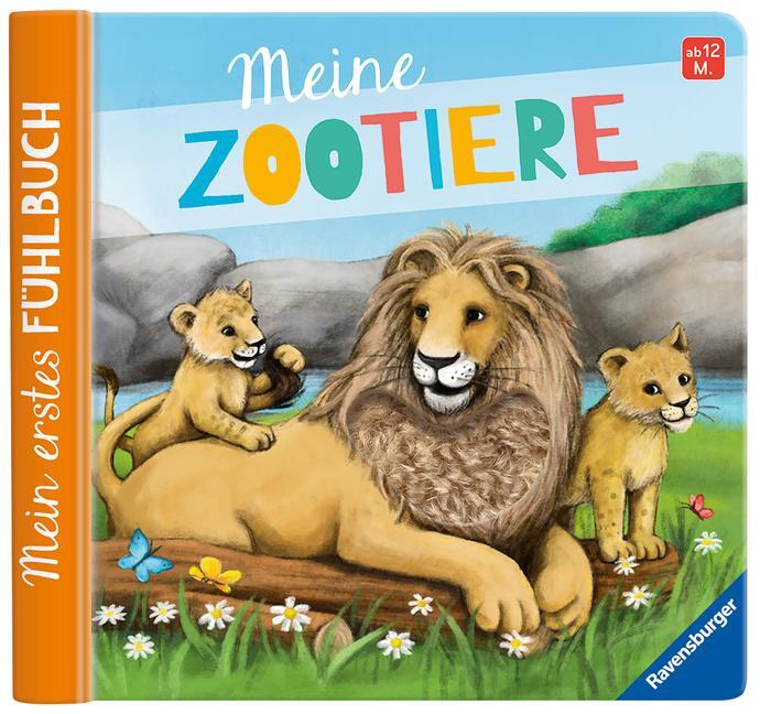 Bild: 9783473417964 | Mein erstes Fühlbuch: Meine Zootiere | Sandra Grimm | Taschenbuch