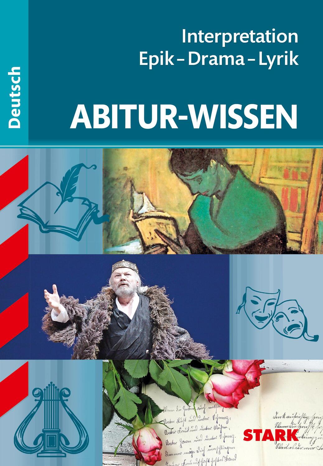 Cover: 9783849008987 | STARK Abitur-Wissen - Deutsch Interpretation Epik - Drama - Lyrik